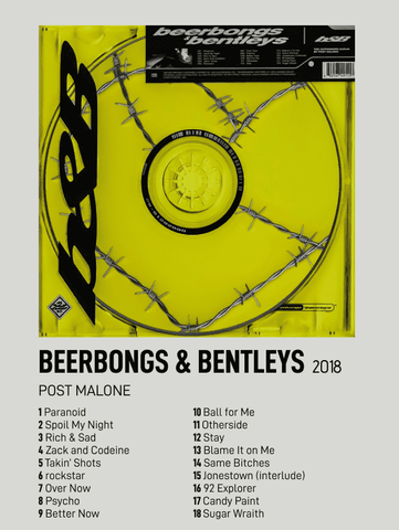 Beerbongs & Bentleys Polaroid