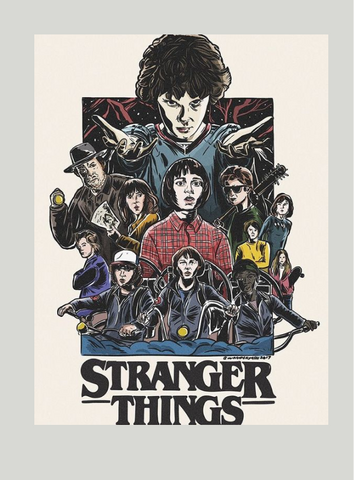 Stranger Things Polaroid