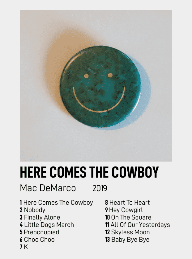 Here Comes The Cowboy Polaroid