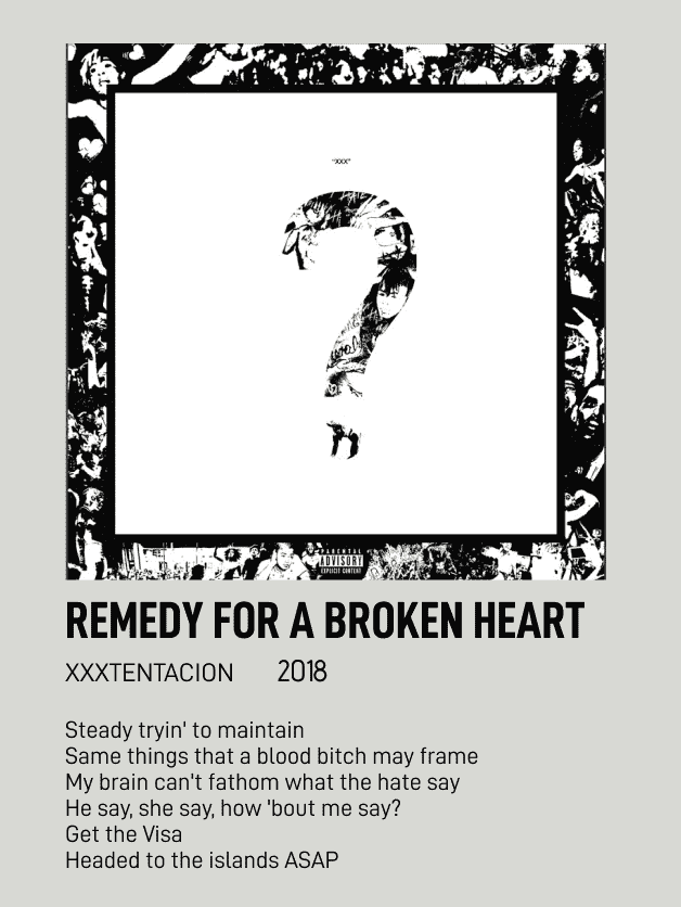 Remedy For A Broken Heart Polaroid