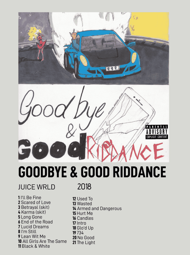 Goodbye & Good Riddance Polaroid