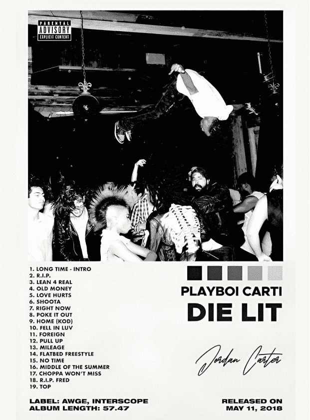 Die lit Polaroid