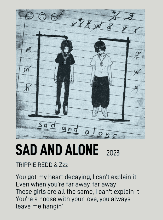 Sad And Alone Polaroid
